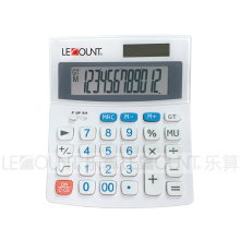 12 dígitos Tamanho médio 12 dígitos Dual Power Desktop Calculator (LC229C)